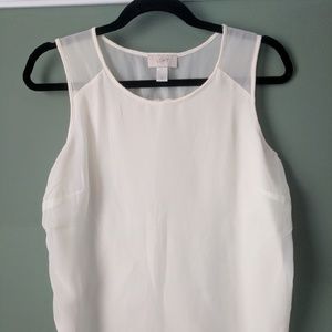 LOFT Cream Shell