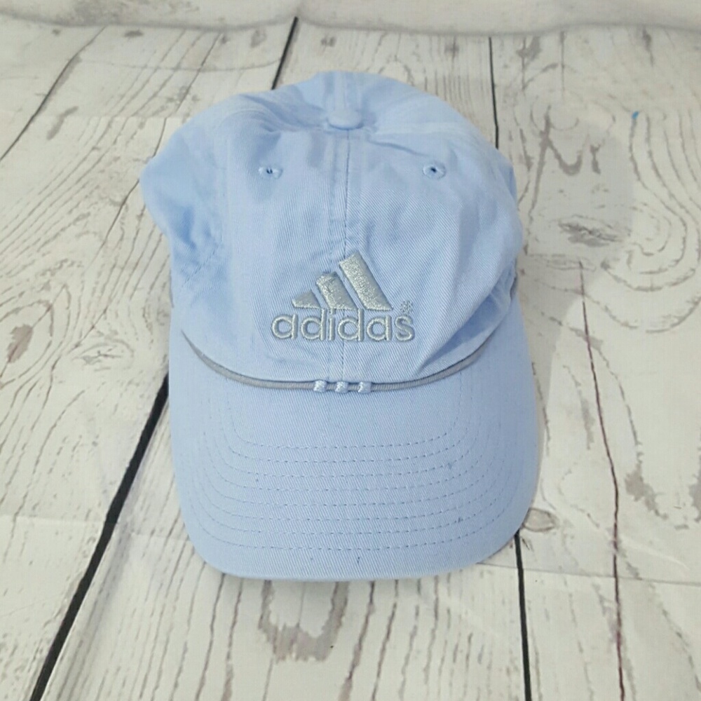 Powder Blue Adidas Dad Hat