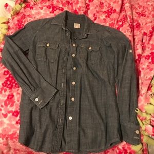 J. Crew Chambray Button Down