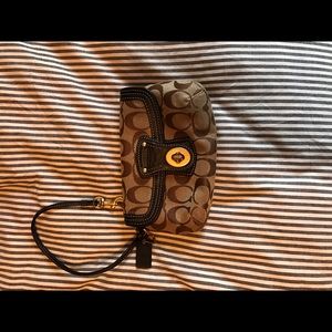 Coach wristlet