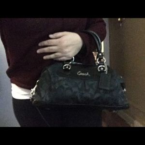 Coach satchel - black