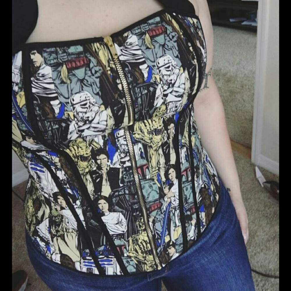 Torrid Star Wars bustier size 1 nwt