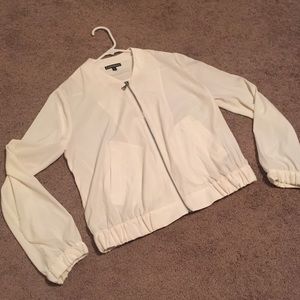Express zip up casual wear jacket