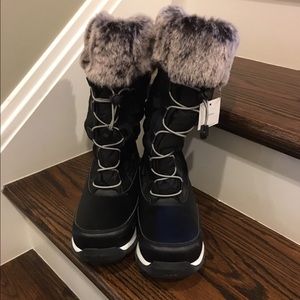 Lands End Faux Fur Boots