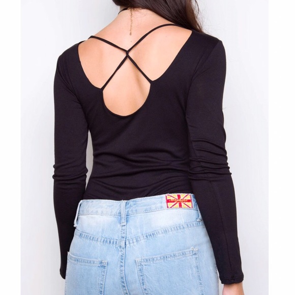 Criss Cross Bodysuit • Clearance - Picture 4 of 4