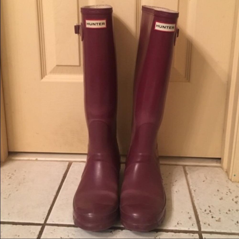 Tall Hunter Rain Boots
