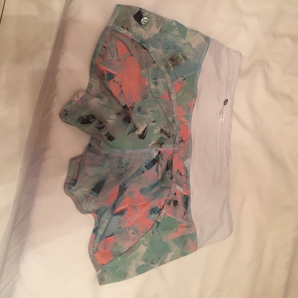 Lululemon speed shorts
