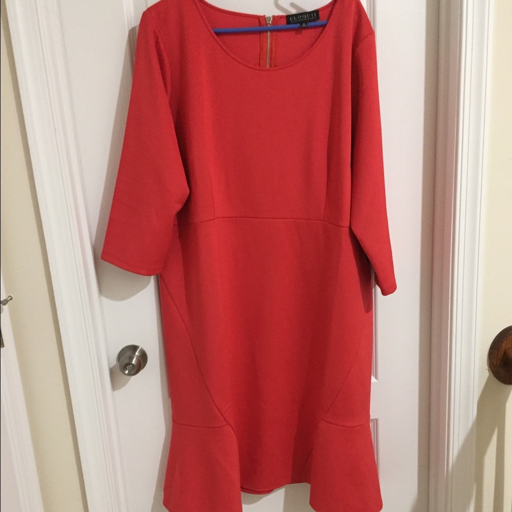 Elloqui Size 24 Dress