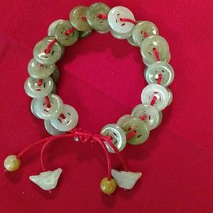 Fengshui jade bracelet