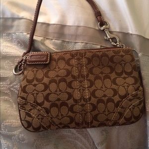 Coach wristlet