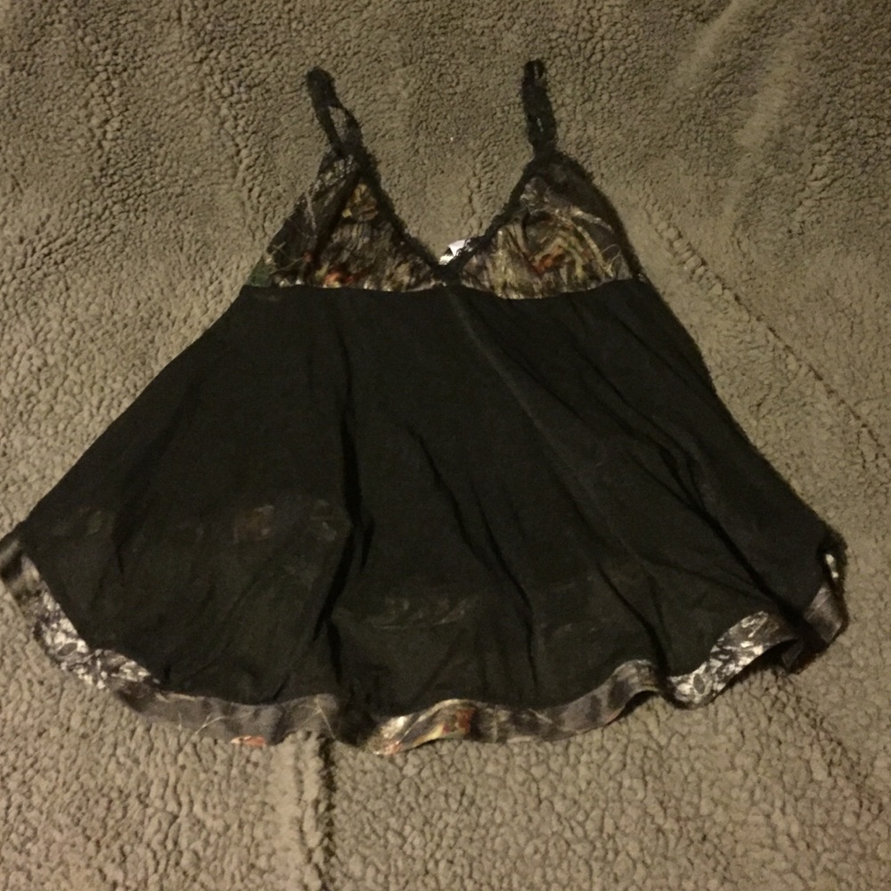 Camo Lingerie Top