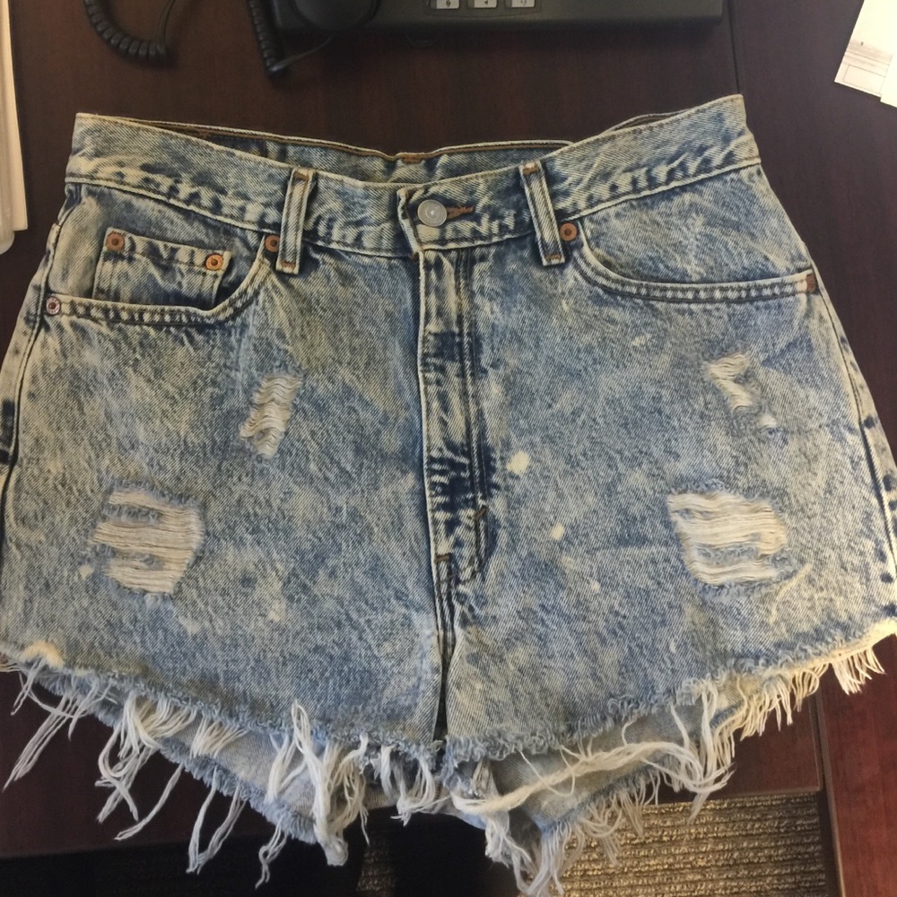 Levi's Vintage High Waisted Shorts
