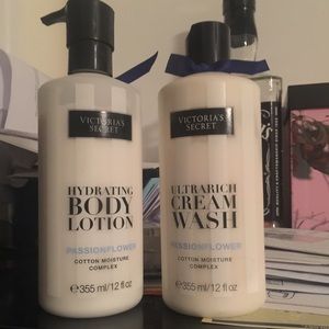 Vs body wash and lotion!