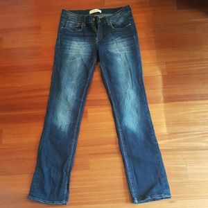 ZARA straight leg denim jeans. Size 12.