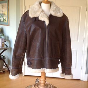 Men's leather jacket