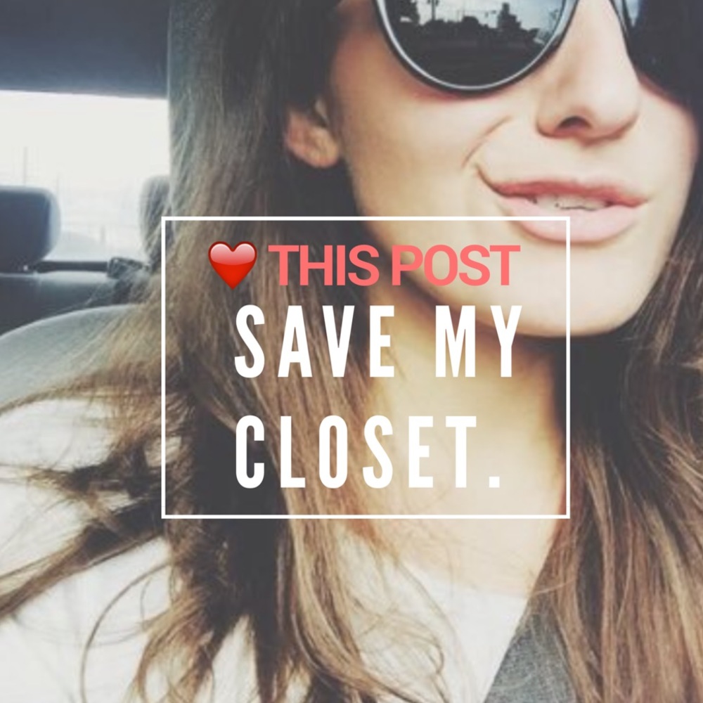Like my closet, so you can find it later ❤️