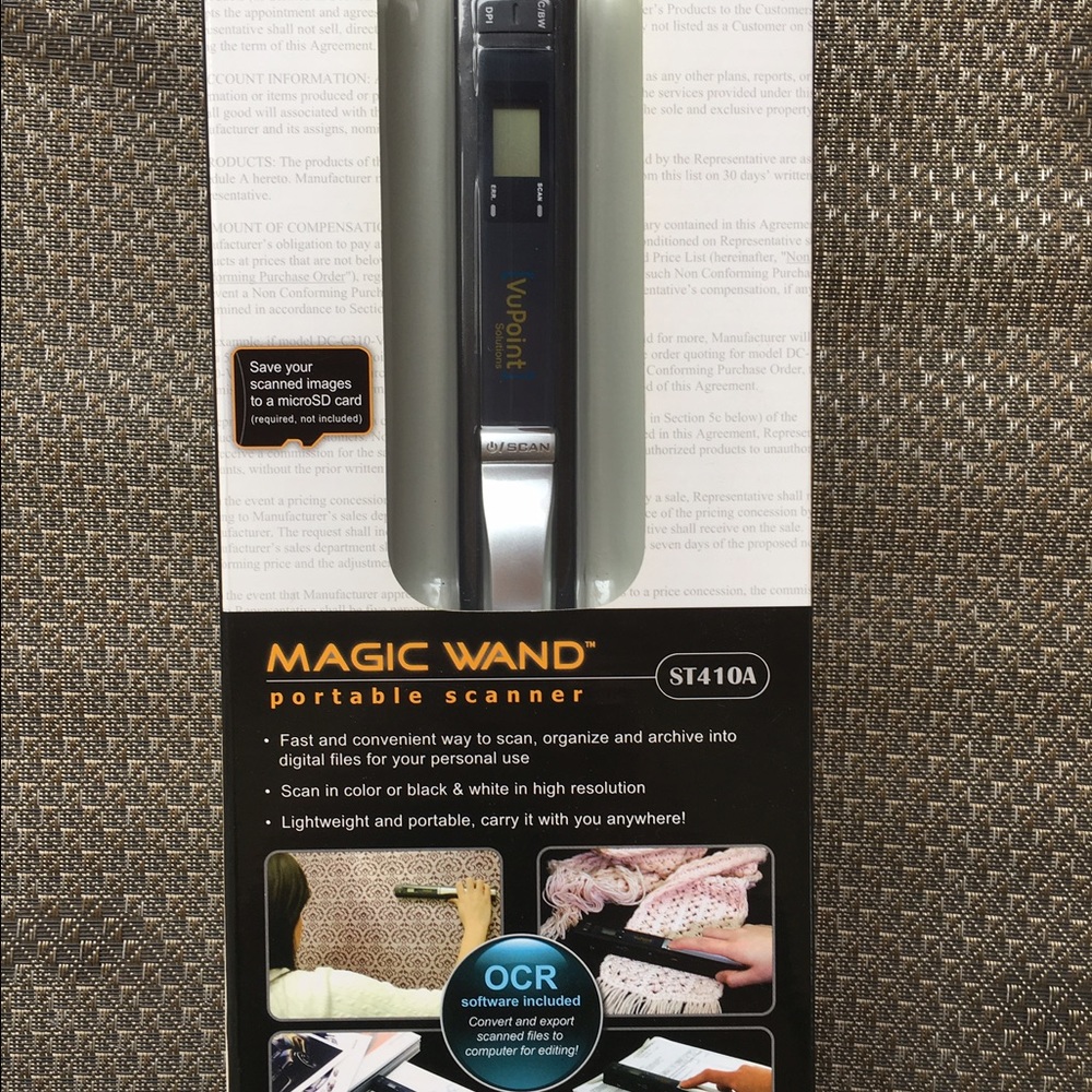💥VuPoint Magic Wand ST410A, portable scanner💥