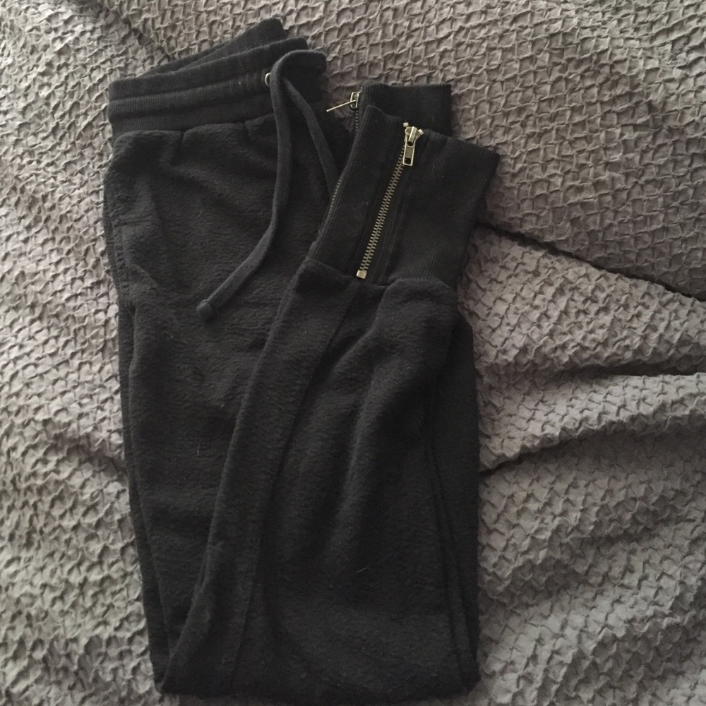 Black joggers from Pacsun