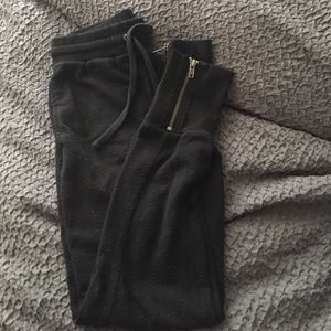 Black joggers from Pacsun
