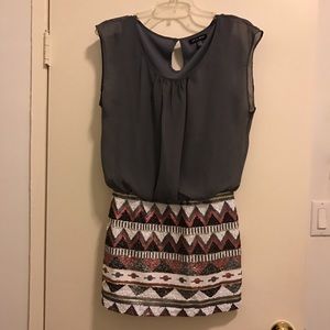 Awesome Sequined Dress - S- Super Flattering!!