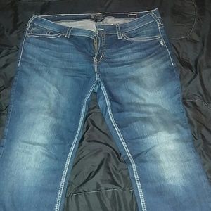 Silver bootcut Aiko Jeans