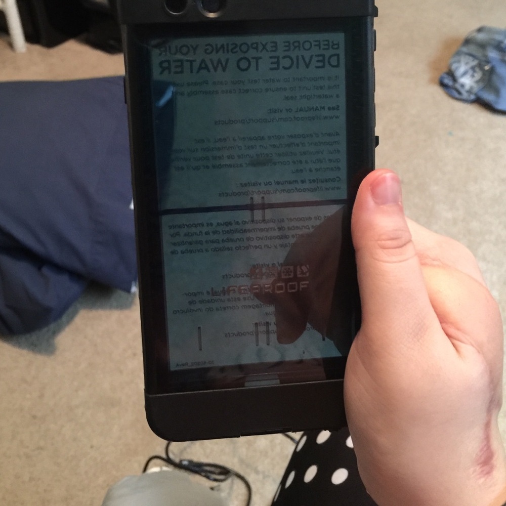 iPhone 6 Plus lifeproof case