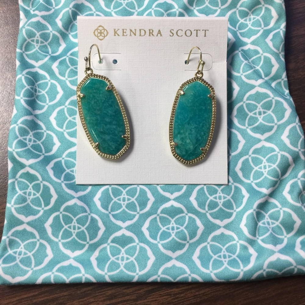 Like new Kendra Scott Amazonite Elle's