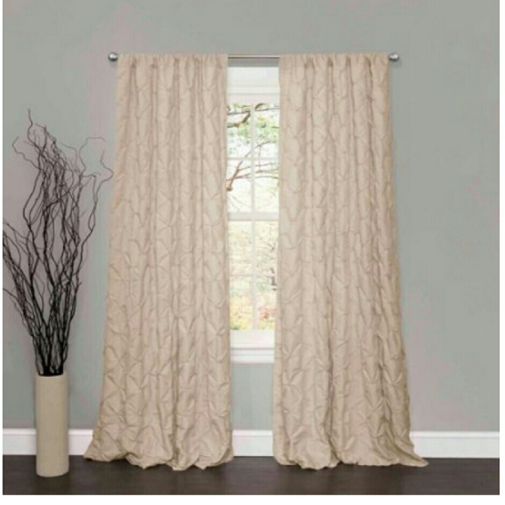 LUSH Curtains in Taupe 50"?84"
