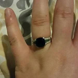 Emerald ring. Size 7.