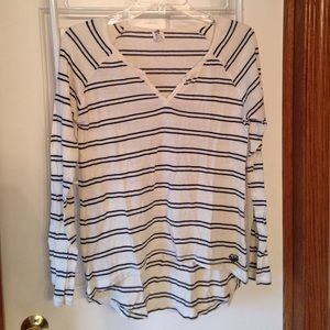 Striped Henley long sleeve
