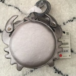 Zara "Crab" crossbody with detachable strap