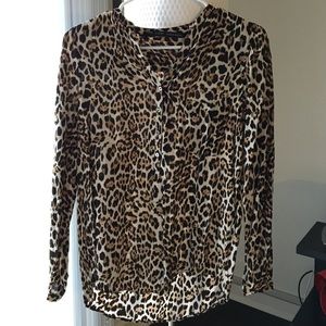 Leopard blouse