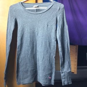 Vs PINK Waffle knit thermal top