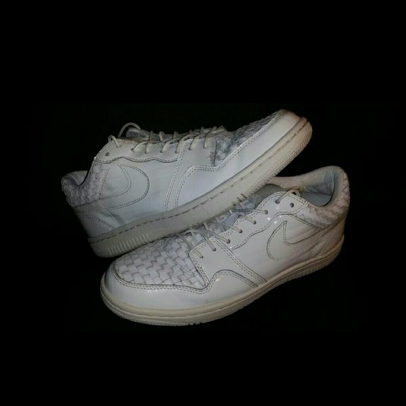 Nike Court Force low Caol Uno Raven whites - Picture 1 of 4