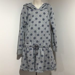 Girls Dot Hooded Casual Dress Old Navy