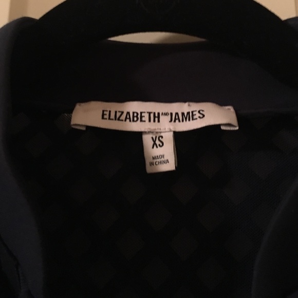 Elizabeth and James navy bomber jacket - Picture 5 of 6