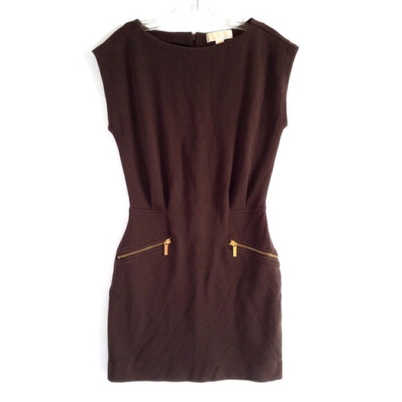 MICHAEL Michael Kors Dresses & Skirts - {FINAL} Michael Kors Brown Sleeveless Dress
