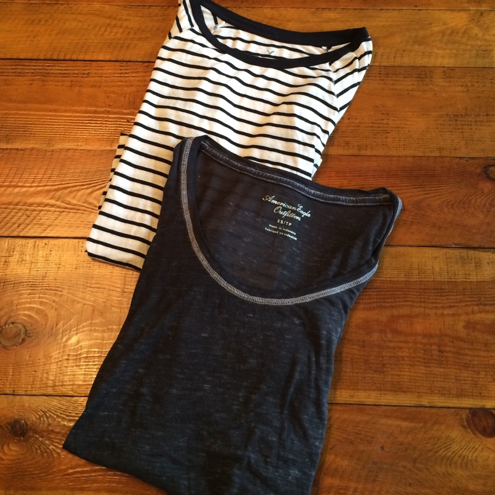 American Eagle Long Sleeve T--Shirt Bundle