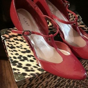 Red Hot Patent Leather Shoes