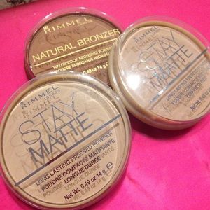 RIMMEL STAY MATTE POWDER AND BRONZER BUNDLE🎀