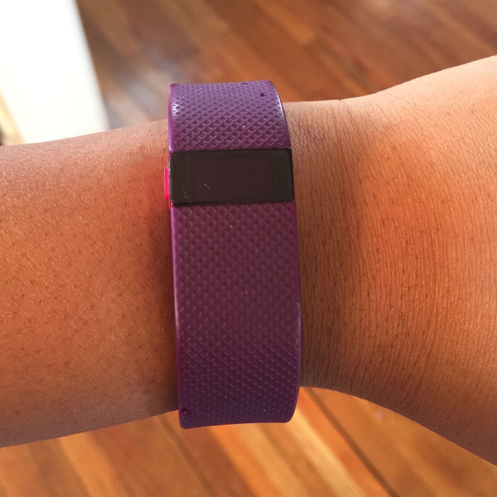 Purple Fitbit HR