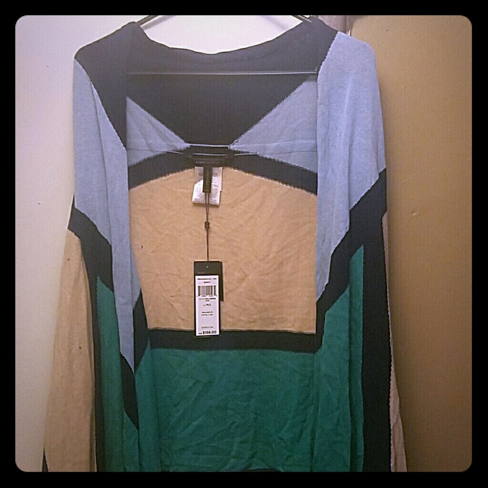 Bcbg Sea Green Cardigan