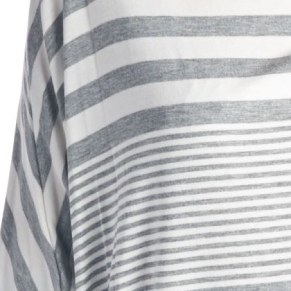 Striped Dolman Sleeve Top - Picture 3 of 7