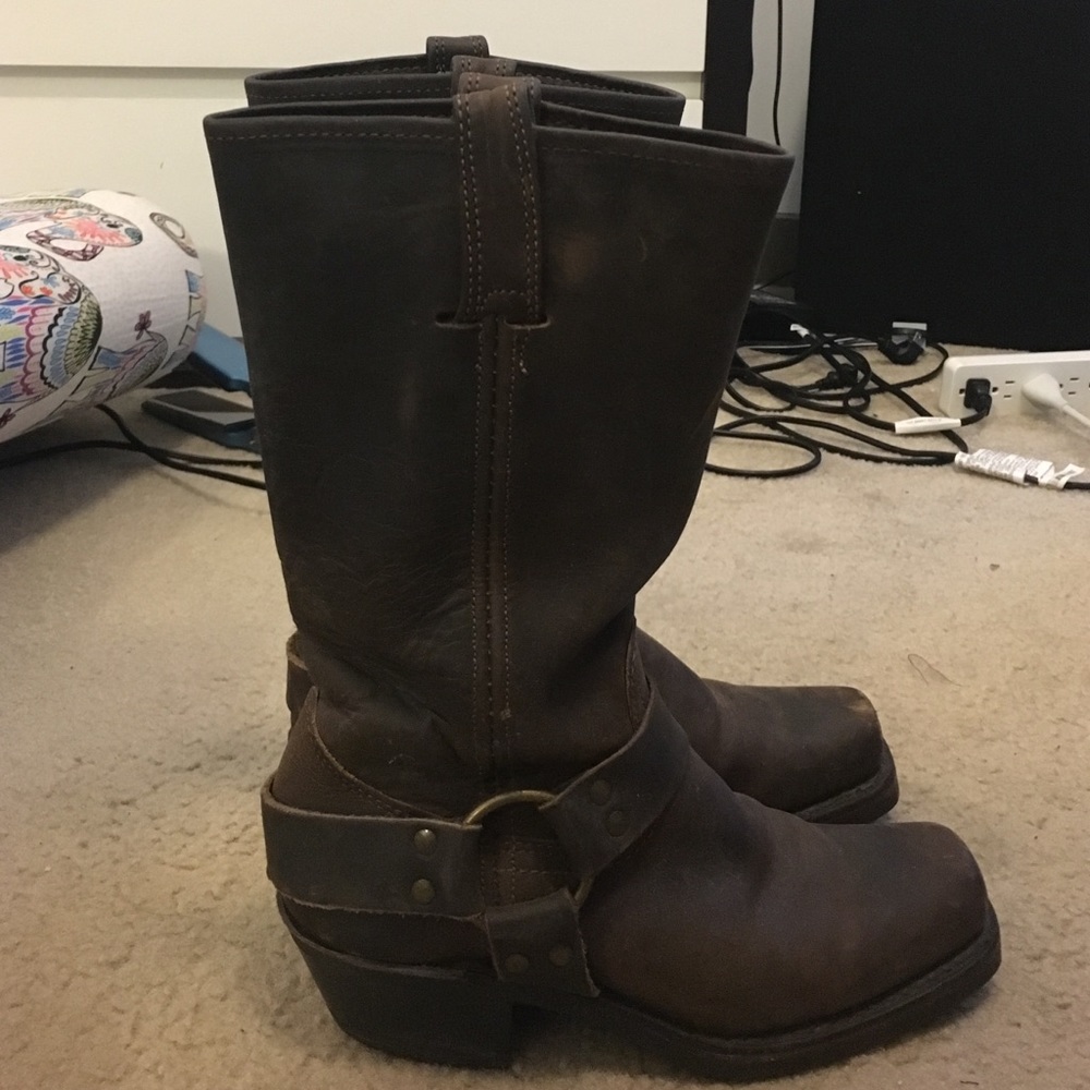 Frye Harness Boots