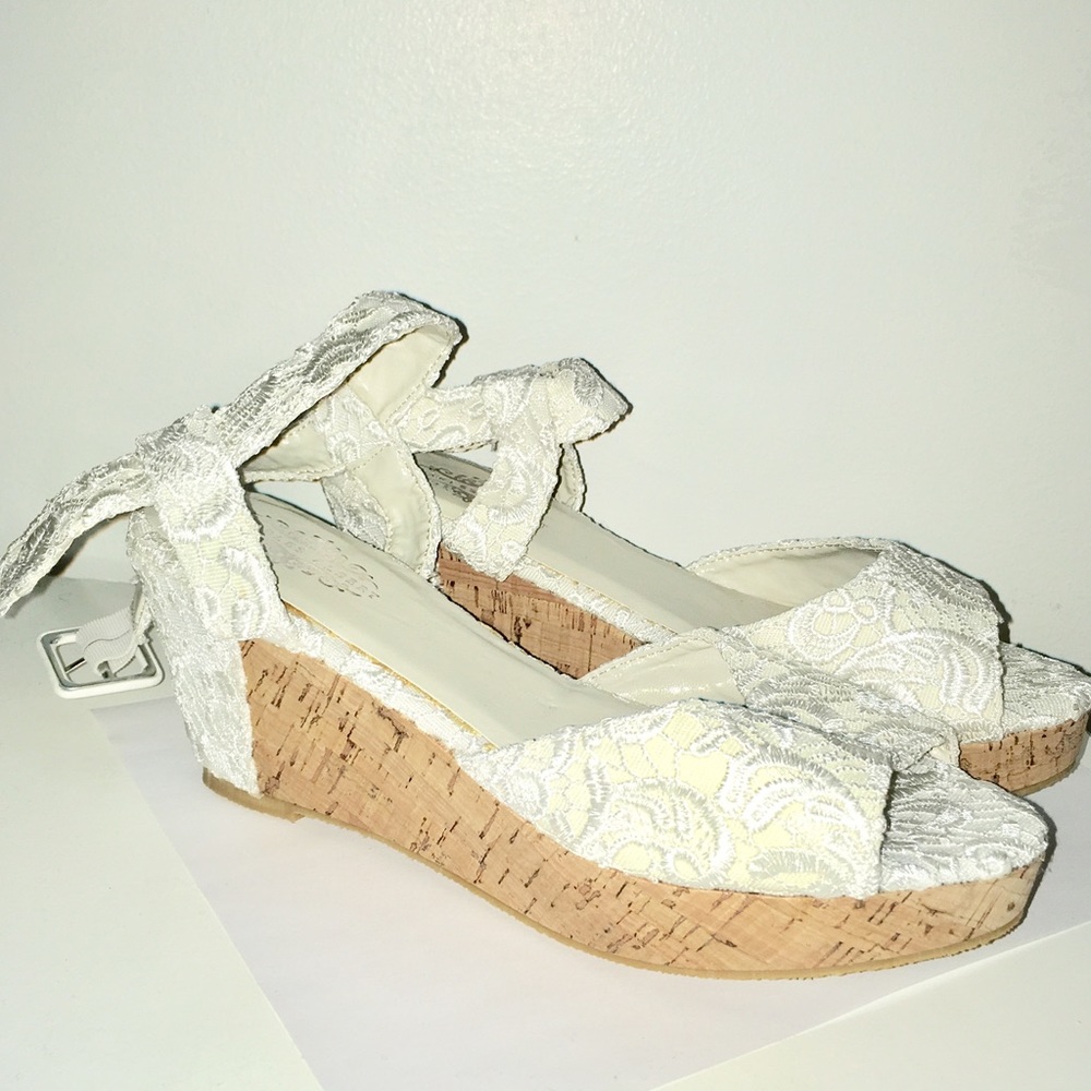 Charles Albert White Sandals
