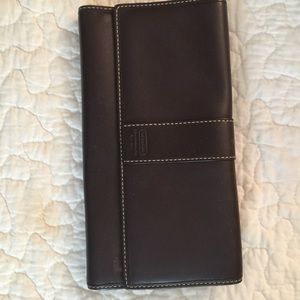 Coach brown wallet