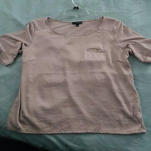 Dusky rose silky top