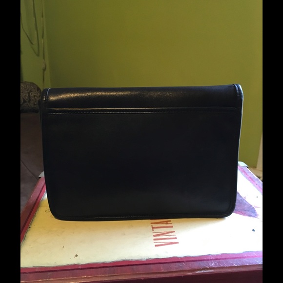 Black coach clutch - Picture 2 of 4