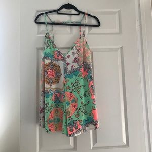 LF Printed Romper