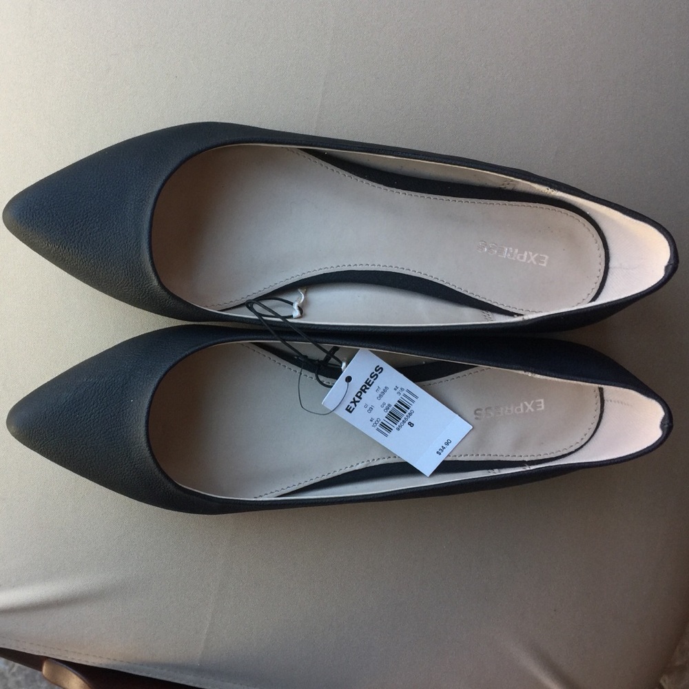 EXPRESS Pointed Toe Flats Size 8